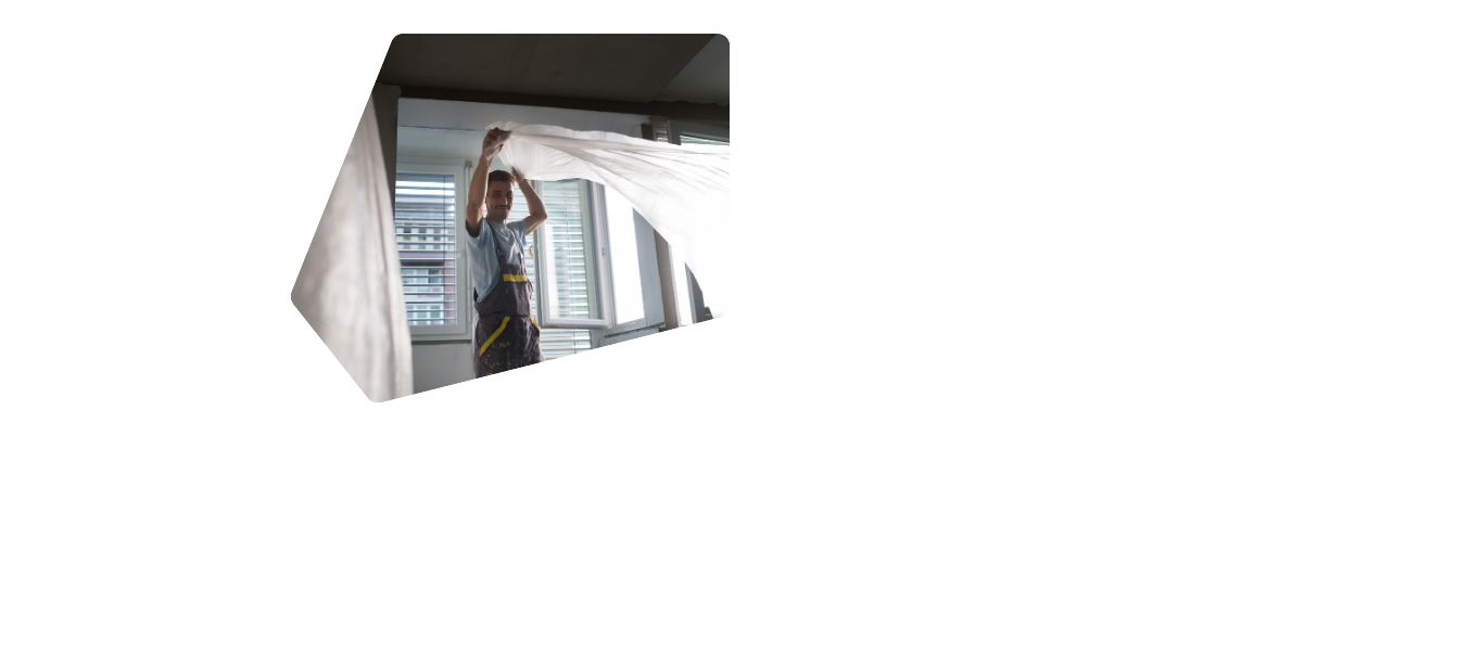 pracownik podczas remontu