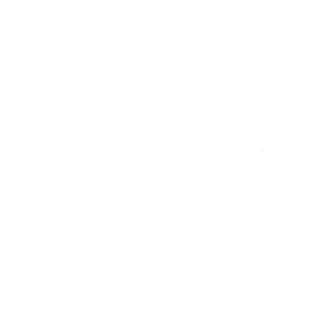 biała ikona linii produkcyjnej z kartonami