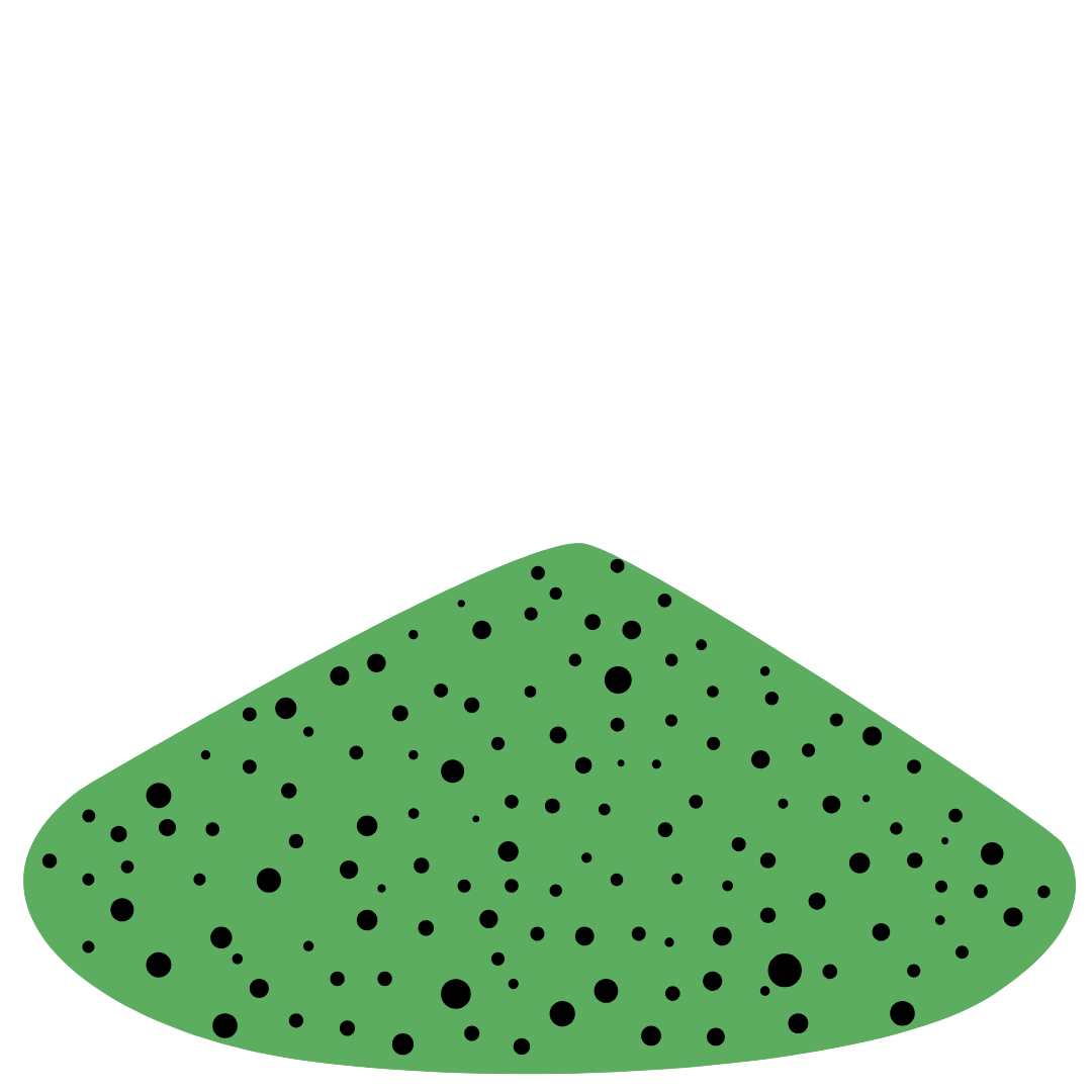 zielona ikona regranulatu