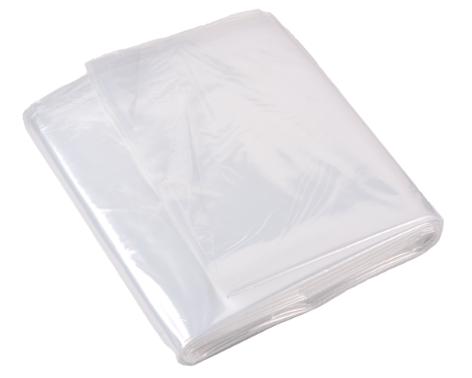 płachta folii złożona na kostkę